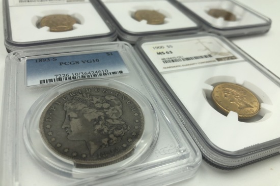 What We Buy | Numismatic Coins - Crown Gold Exchange