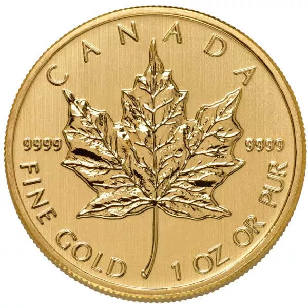 Canadian Maple Leaf Coin - Crown Gold Exchange