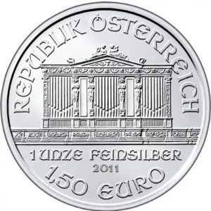 1 oz Austrian Silver Philharmonic Coin (Random Year) 2