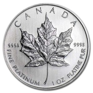 1 oz Canadian Platinum Maple